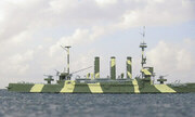 Japanese armored cruiser Iwate 1:700