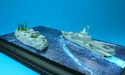 Schwedische Korvette HMS Visby 1:700