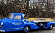 Mercedes Renntransporter Blaues Wunder 1:8