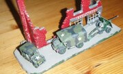 Morris Truck & 17 pdr. Gun & Jeep 1:76