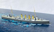 Chinese Torpedo Gunboat Fei Ying 1:700
