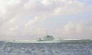 Kreuzer-U-Boot USS Nautilus 1:700