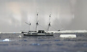 Britisches Polarforschungsschiff HMS Erebus 1:700