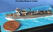Japanischer Minenleger Toshima 1:700