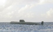 Sowjetisches Raketen-U-Boot K-458 1:700