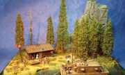 Flußbootdiorama 1:72
