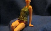 The girl on the hood 1:24