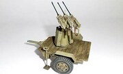 2 cm MG151 Drilling auf 1-Achsanhänger 1:35