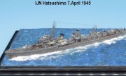 Japanischer Zerstörer Hatsushimo 1:700