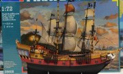 Segelschiff, 18. Jahrhundert (späteres Piratenschiff) 1:72