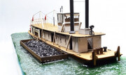 River Towboat Molly Brown 1:87