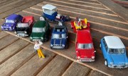 Sechs mal Mini à la Airfix 1:32