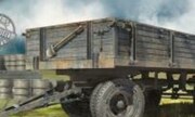 Einheitsanhänger 5t Four-Wheeled Trailer 1:35