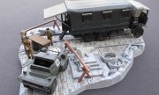 Monty's Caravan & Daimler MkII Scout 1:76