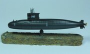 Taiwanese Hai Lung Class Submarine 1:700
