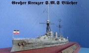 Deutscher Panzerkreuzer SMS Blücher 1:700
