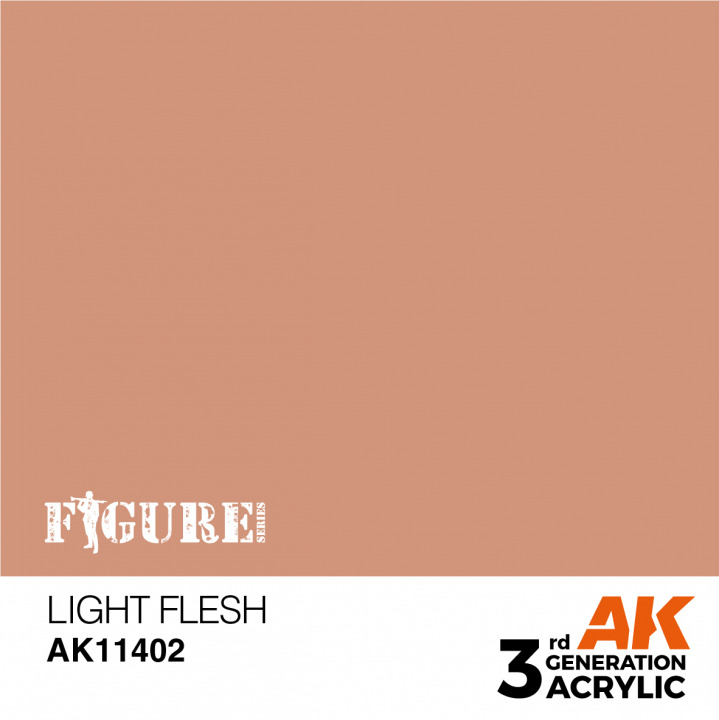 Boxart Light Flesh AK 11402 AK 3rd Generation - Figure Boxart Light Flesh AK 11402 AK 3rd Generation - Figure