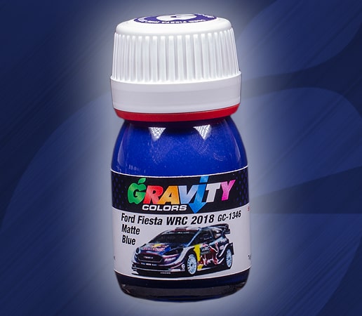 Boxart Ford Fiesta WRC 2018 Matte Blue Gravity Colors Boxart Ford Fiesta WRC 2018 Matte Blue Gravity Colors