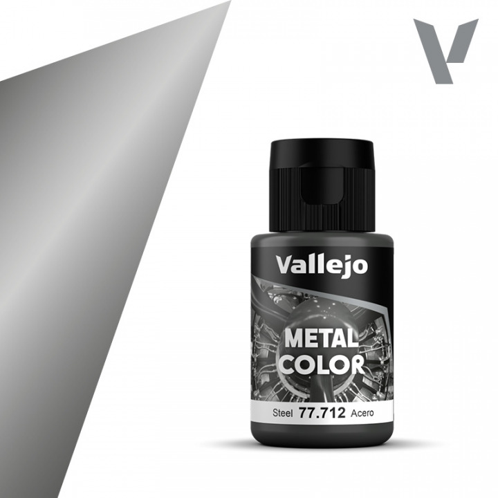Boxart Steel - new formula  Vallejo Metal Color
