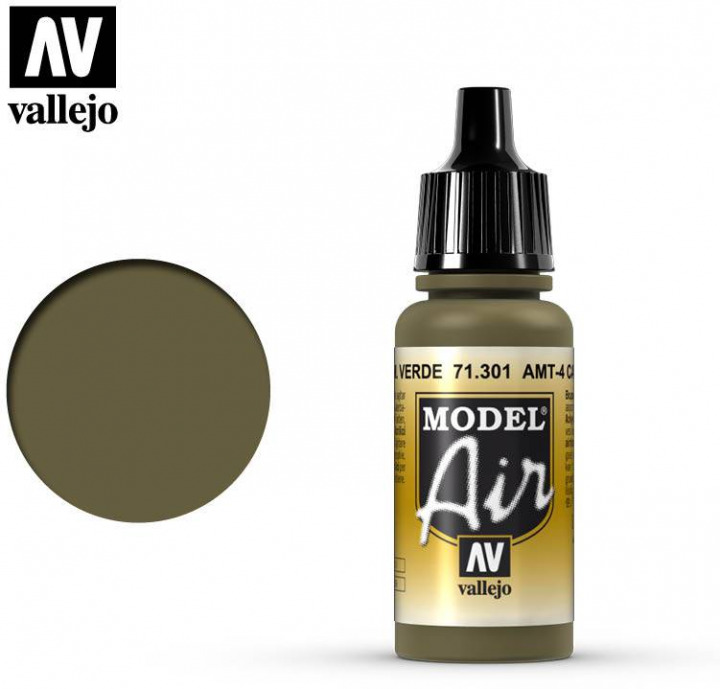 Boxart AMT-4 Camouflage Green 71.301 Vallejo Model Air