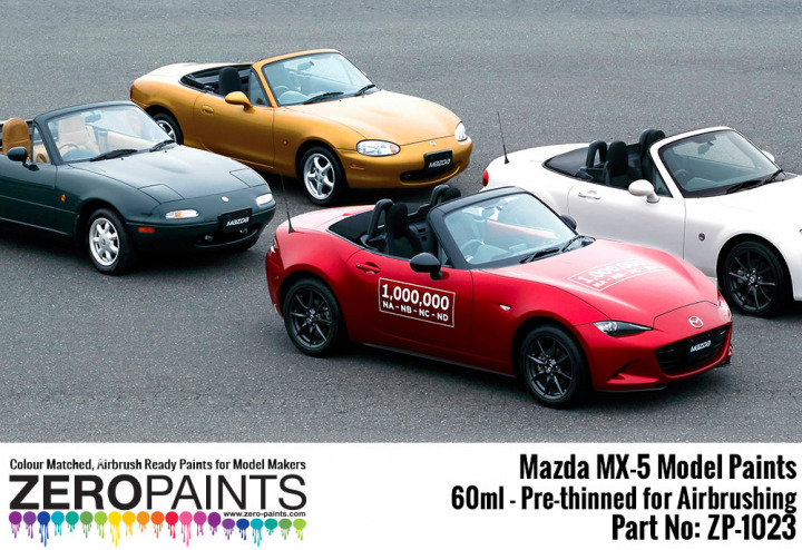 Boxart Mazda MX-5 Soul Red (41V)  Zero Paints