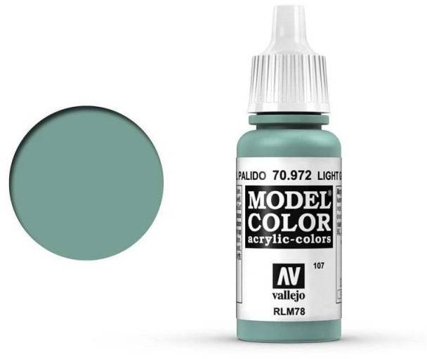 Boxart Light Green Blue - RLM78 70.972, 972, Pos. 107 Vallejo Model Color