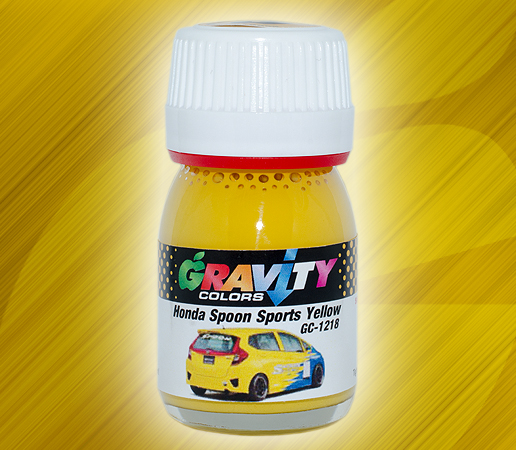 Boxart Honda Spoon Sports Yellow  Gravity Colors