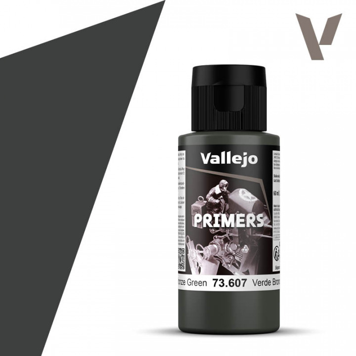 Boxart UK Bronze Green - new formula Vallejo Surface Primer Boxart UK Bronze Green - new formula Vallejo Surface Primer