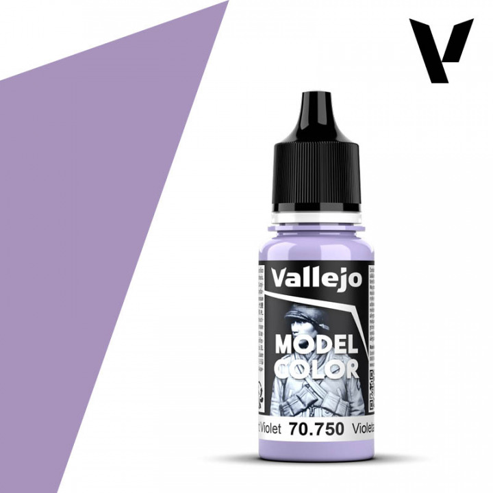 Boxart Light Violet 70.750, 750, Pos. 50* Vallejo Model Color Boxart Light Violet 70.750, 750, Pos. 50* Vallejo Model Color