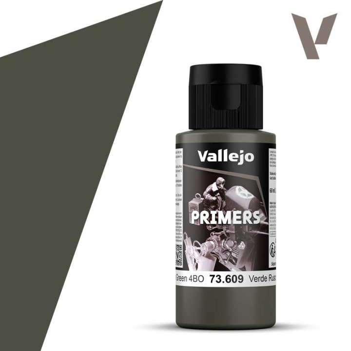 Boxart Russian Green 4BO - new formula Vallejo Surface Primer Boxart Russian Green 4BO - new formula Vallejo Surface Primer