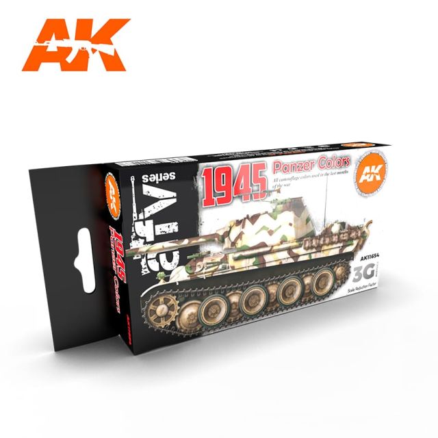 Boxart 1945 Panzer Colors AK 11654 AK 3rd Generation - AFV