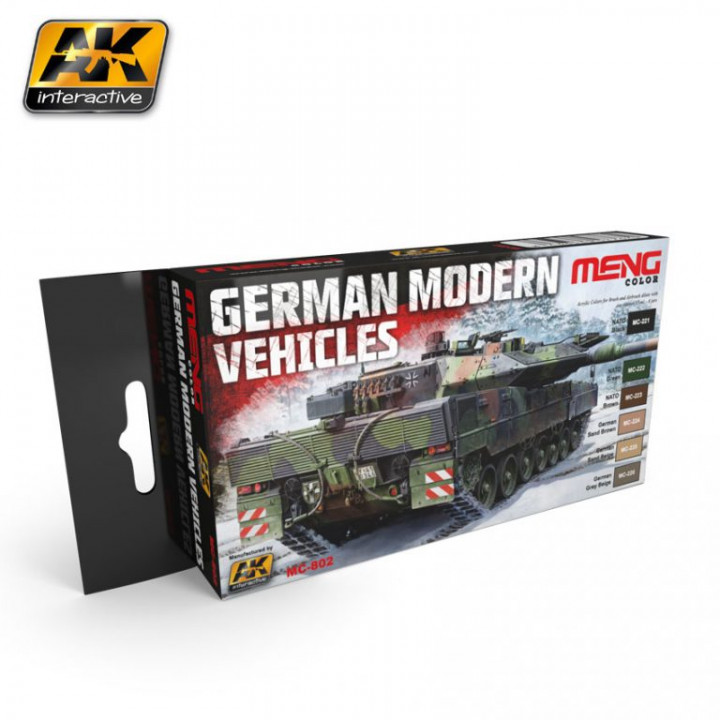 Boxart German Modern Vehicles MC-802 Meng Color