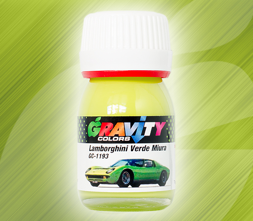 Boxart Lamborghini Verde Miura Gravity Colors Boxart Lamborghini Verde Miura Gravity Colors