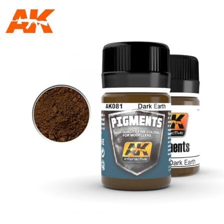 Boxart Pigments: Dark Earth AK 081 AK Interactive