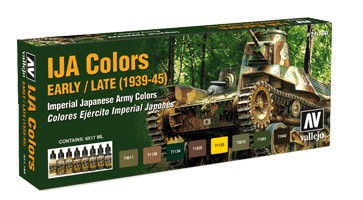 Boxart IJA Colors, Early/Late (1937-1945) 71.160 Vallejo Model Air