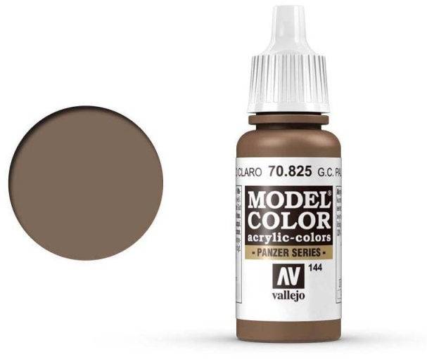Boxart German Camouflage Pale Brown - FS30140 70.825, 825, Pos. 144 Vallejo Model Color