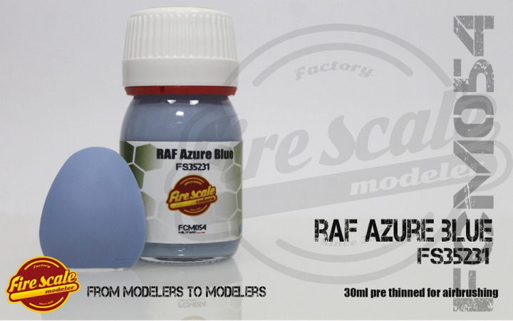 Boxart RAF Azure Blue  Fire Scale Colors