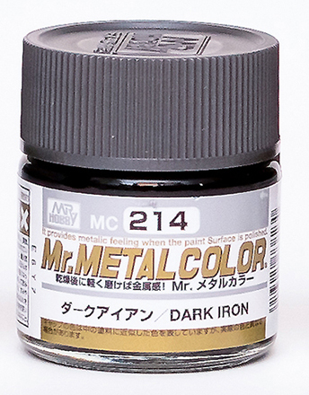 Boxart MR.METAL COLOR Dark Iron Mr.COLOR Boxart MR.METAL COLOR Dark Iron Mr.COLOR