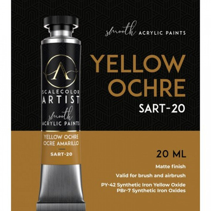 Boxart YELLOW OCHRE  Scalecolor Artist