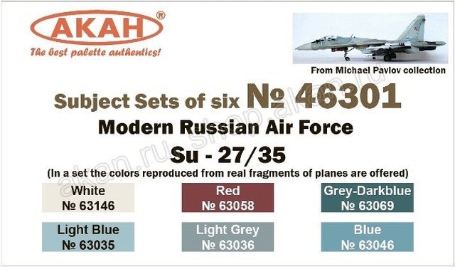 Boxart Modern Russian Aviation SU-27  Akan