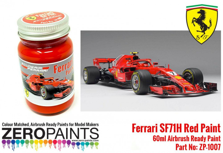 Boxart Ferrari SF71H Red  Zero Paints