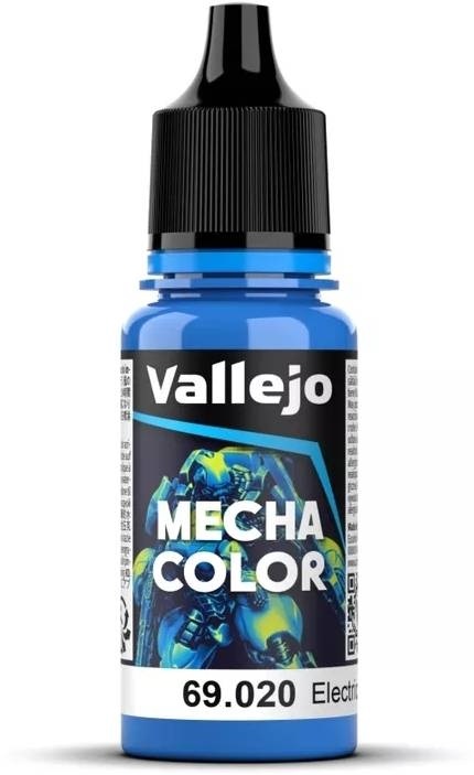 Boxart Electric Blue Vallejo Mecha Colors Boxart Electric Blue Vallejo Mecha Colors