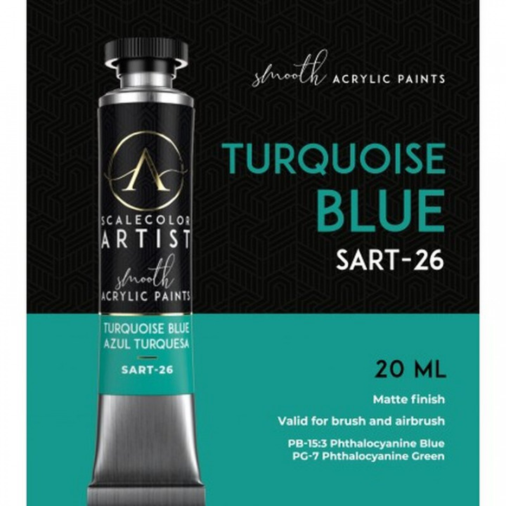 Boxart TURQUOISE BLUE  Scalecolor Artist