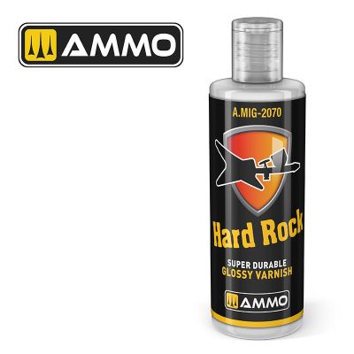 Boxart Hard Rock. Super Durable Glossy Varnish  Ammo by Mig Jimenez