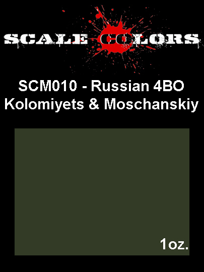 Boxart Russian 4BO – Kolomiyets & Moschanskiy SCM010 Scale Colors