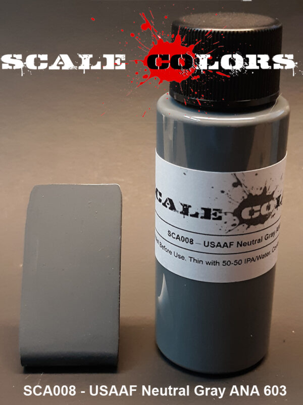 Boxart USAAF Neutral Gray ANA 603 SCA008 Scale Colors Boxart USAAF Neutral Gray ANA 603 SCA008 Scale Colors