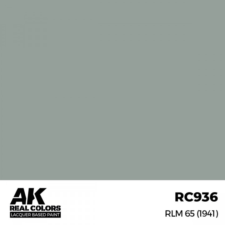 Boxart RLM 65 (1941) RC936 AK Real Colors