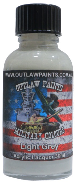 Boxart US Military Colour - Light Grey OP014MIL Outlaw Paints Boxart US Military Colour - Light Grey OP014MIL Outlaw Paints