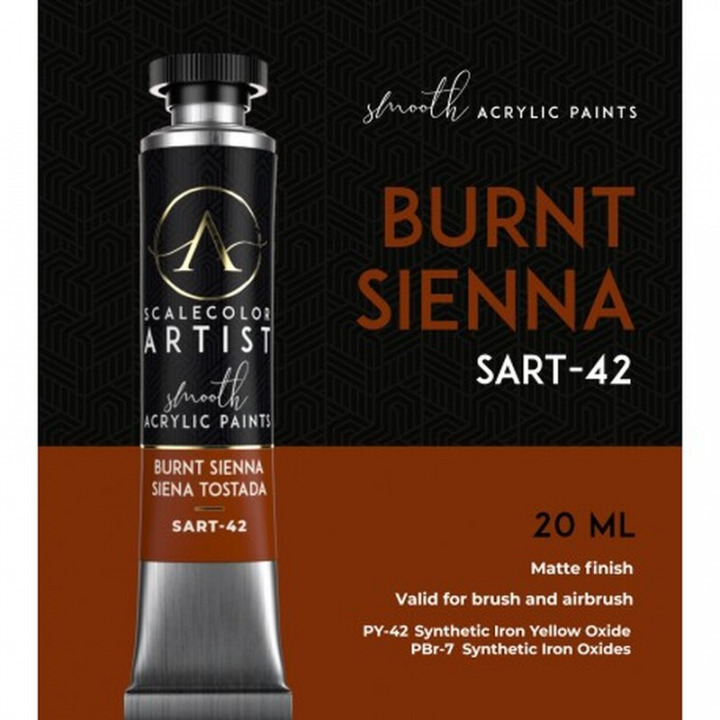 Boxart BURNT SIENNA Scalecolor Artist Boxart BURNT SIENNA Scalecolor Artist