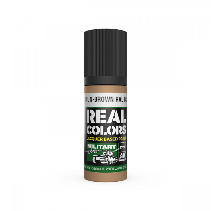 Boxart Braun-Brown RAL 8020 RC865 AK Real Colors